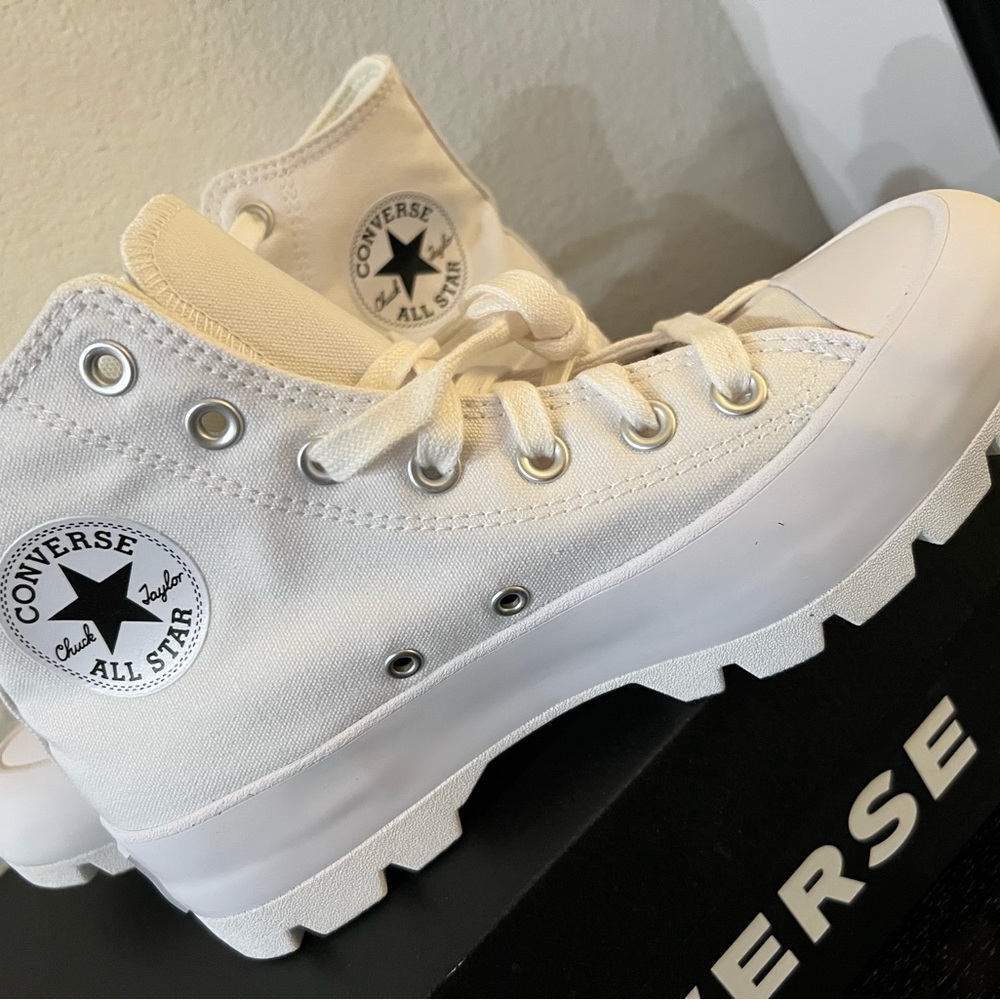 Converse Women’s Chuck Taylor All-Star Lugged Hi Sneakers.